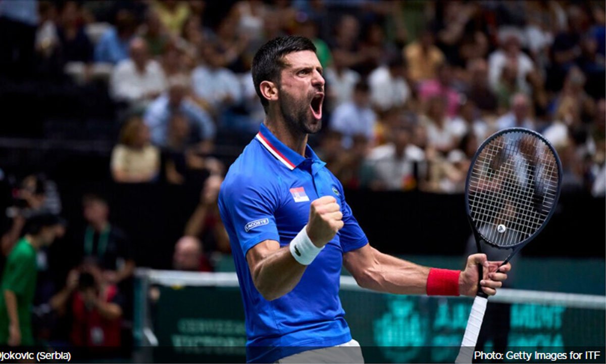 Novak Djokovic, número 1 do ranking da ATP (foto: Getty Imagens for ITF)