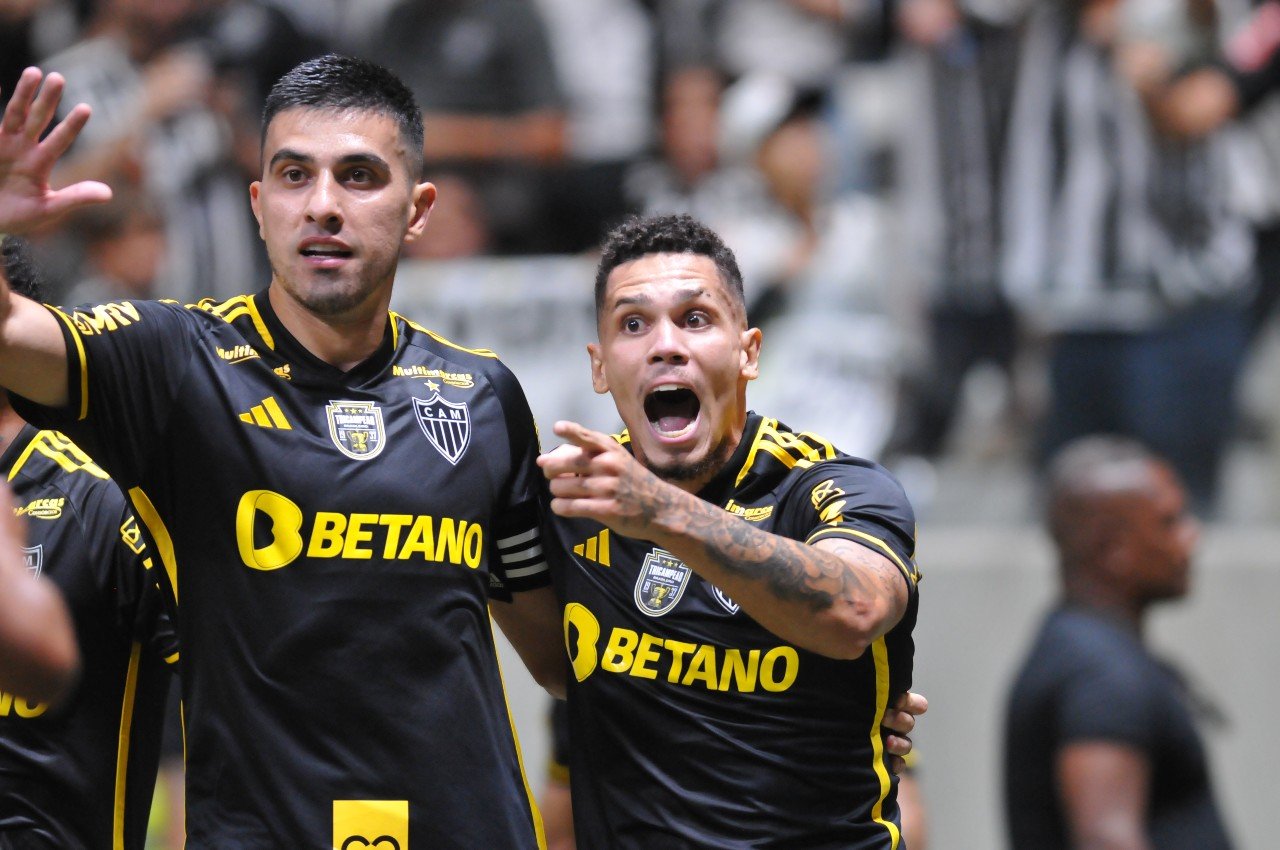 Atlético mira vaga na Copa Libertadores de 2024 (foto: Alexandre Guzanshe/EM/D.A Press)