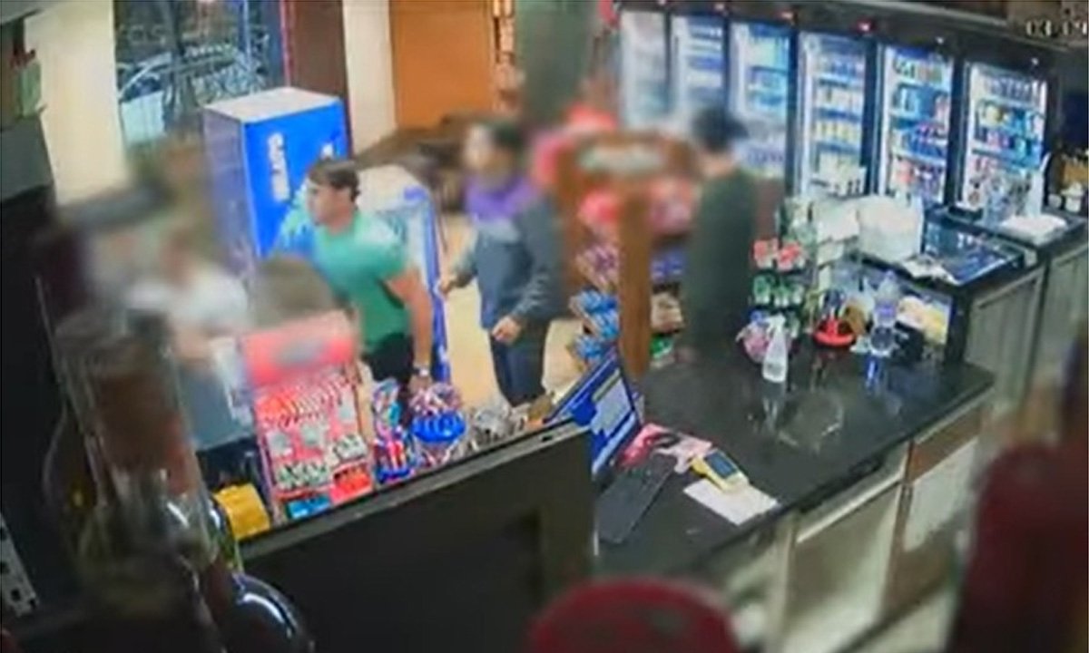 Kléber arruma confusão em posto de combustíveis (foto: Reprodução)