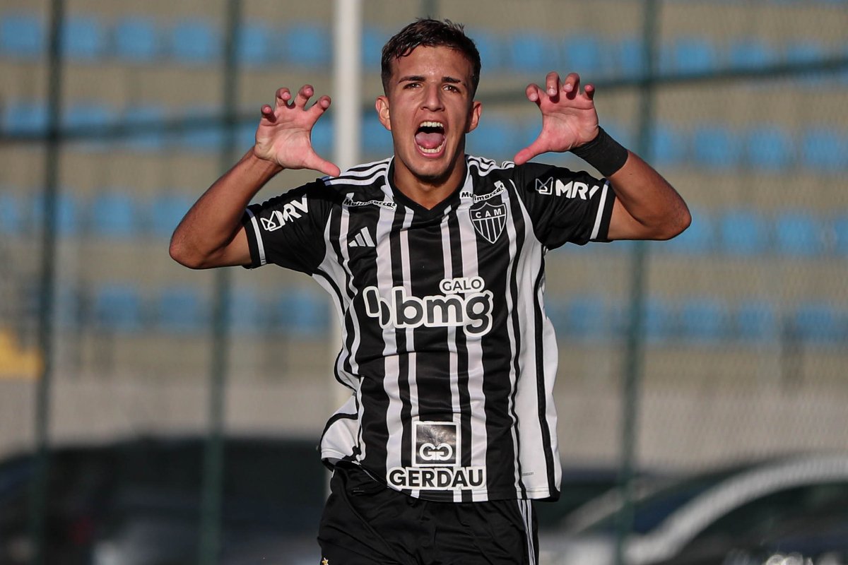 Mateus Iseppe, meio-campista do Atlético (foto: Bruno Sousa / Atlético)