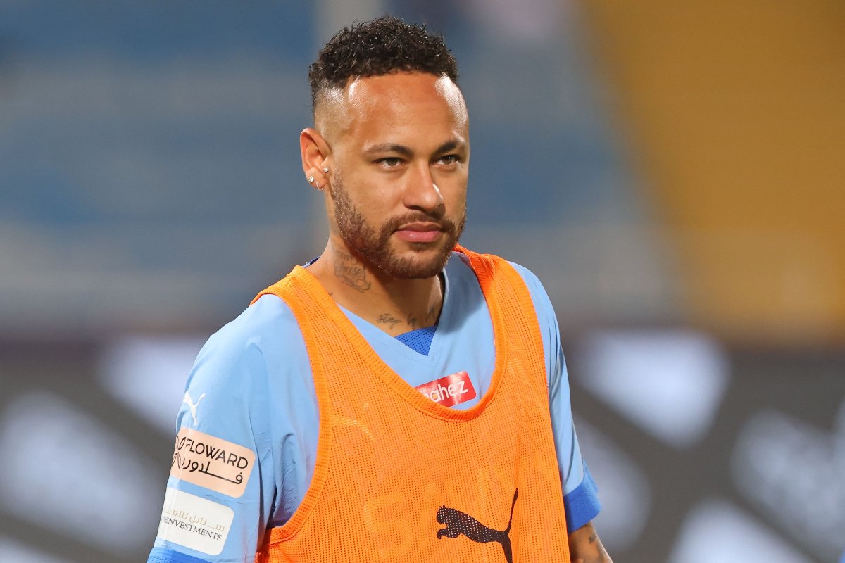 Neymar, atacante do Al-Hilal (foto: Fayez NURELDINE / AFP)