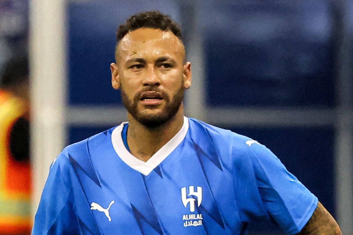 Neymar Jr, atacante do Al-Hilal (foto: Fayez NURELDINE / AFP)