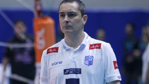 Nicola Negro, treinador do Minas (foto: Orlando Bento/MTC)
