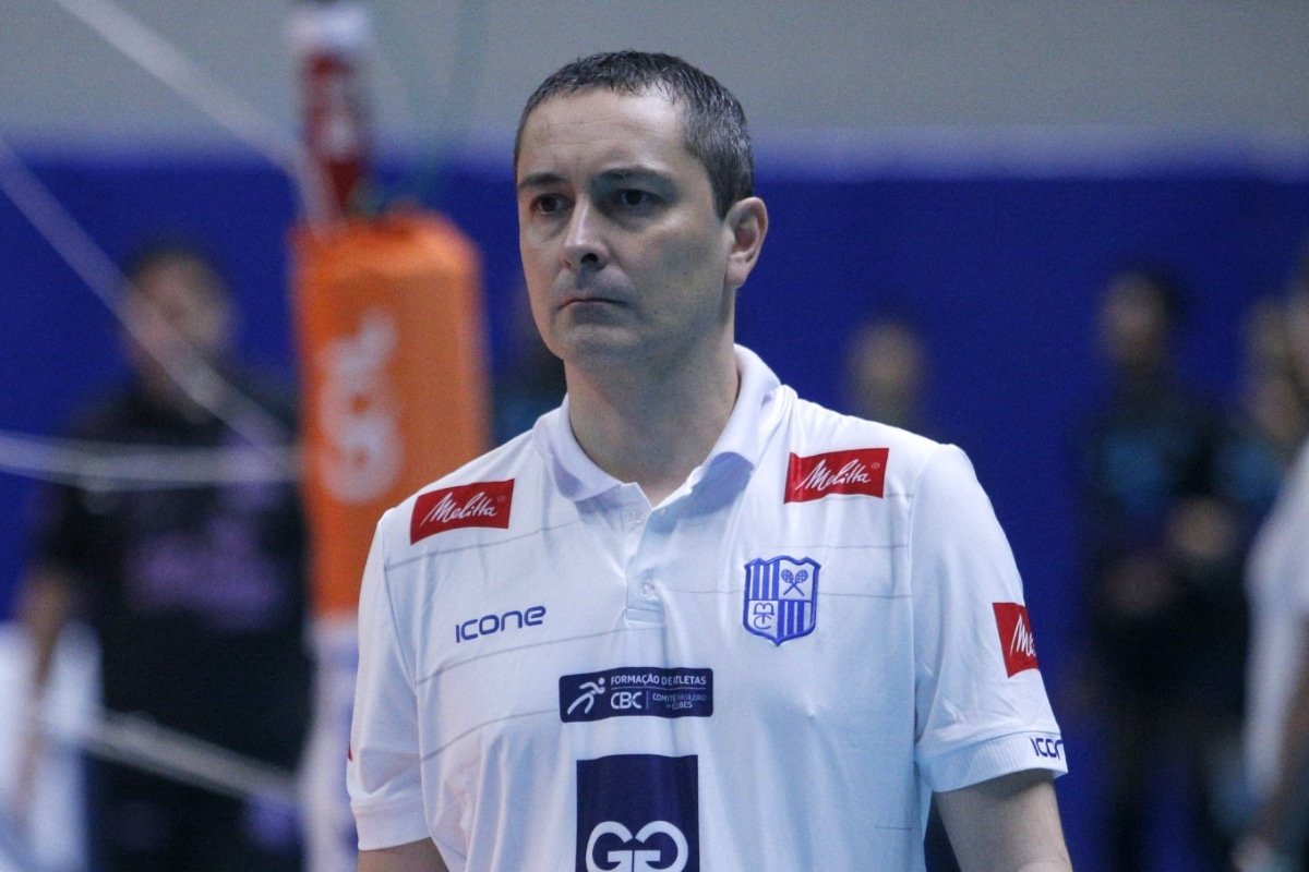 Nicola Negro, treinador do Minas (foto: Orlando Bento/MTC)