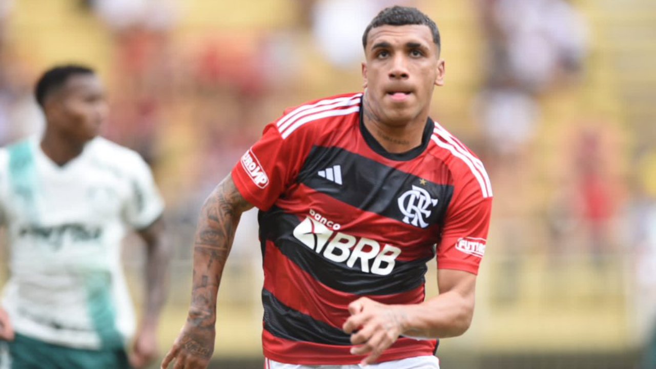 Petterson Novaes, atacante do Flamengo sub-20 (foto: Paula Reis/Flamengo)