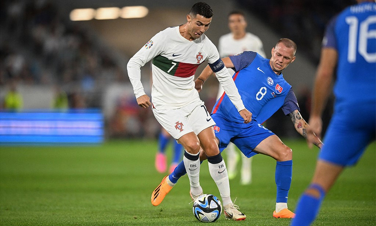 Liechtenstein 0 x 2 Portugal  Eliminatórias da Eurocopa: melhores