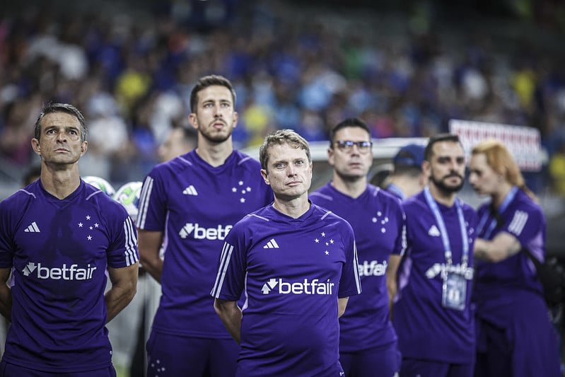 Técnico interino do Cruzeiro, Fernando Seabra (foto: Divulgação / Cruzeiro)