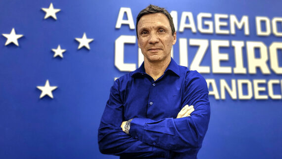 Zé Ricardo, técnico do Cruzeiro (foto: Divulgação/Cruzeiro)