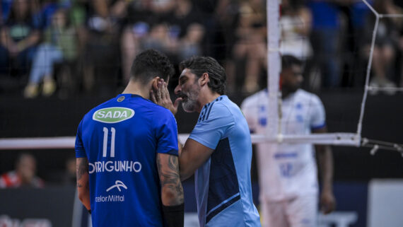 Cruzeiro e Minas Tênis fazem a final do Campeonato Mineiro de Vôlei Masculino (foto: Agência i7/Cruzeiro)