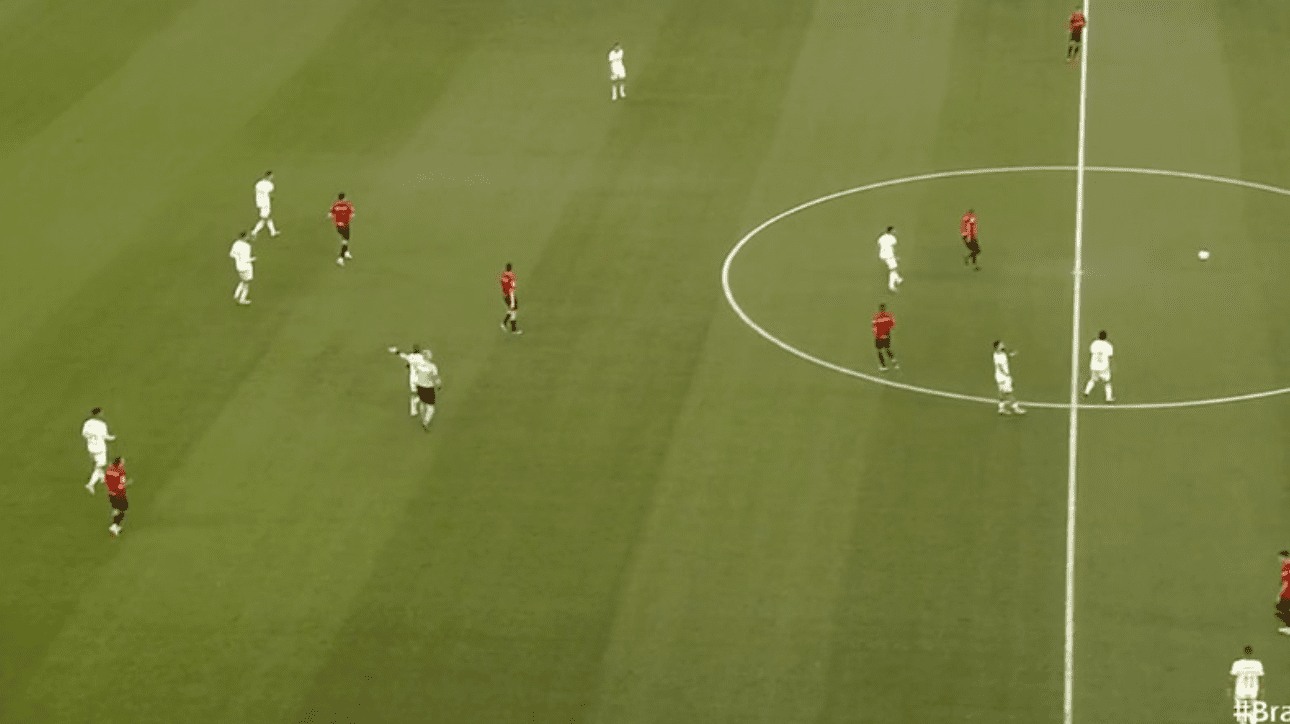 Print partida entre Athletico-PR e América (foto: Reprodução TNT)