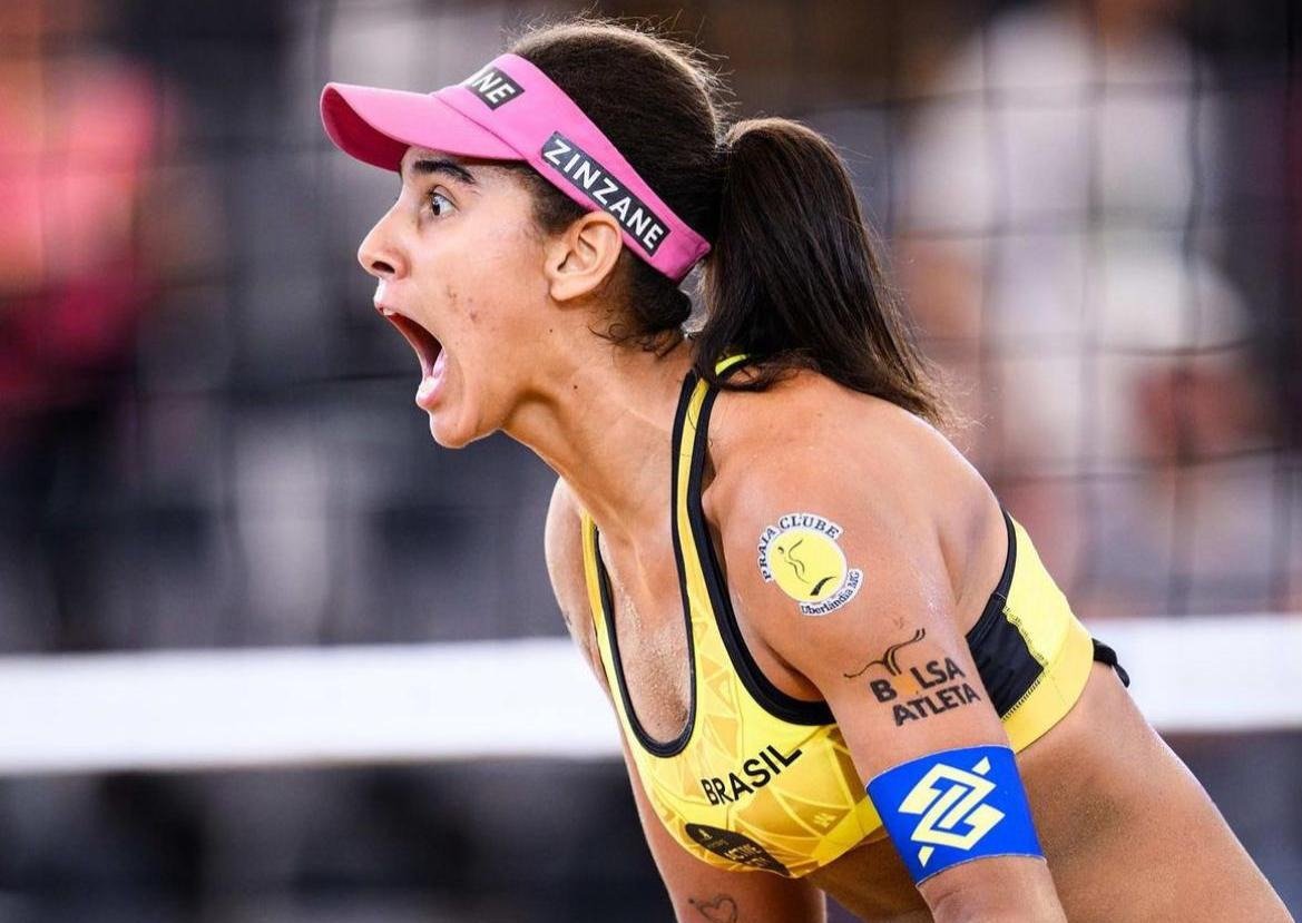 Ana Patrícia, atleta brasileira de vôlei de praia (foto: Redes sociais/Reprodução)