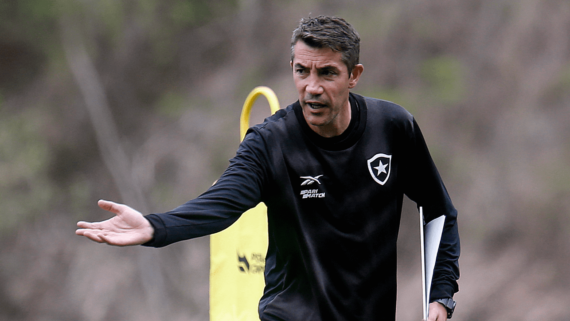 Bruno Lage, técnico do Botafogo (foto: Vítor Silva/Botafogo)