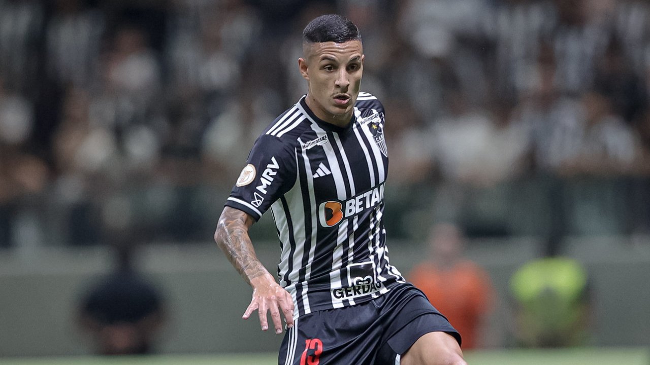 Arana contra o Fluminense (foto: Pedro Souza / Atlético)