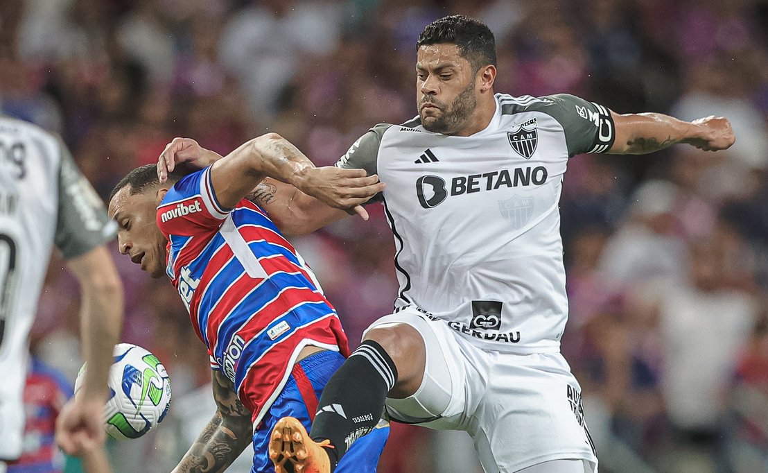 Fortaleza venceu o Atlético no primeiro turno do Brasileiro (foto: Pedro Souza/Atlético)