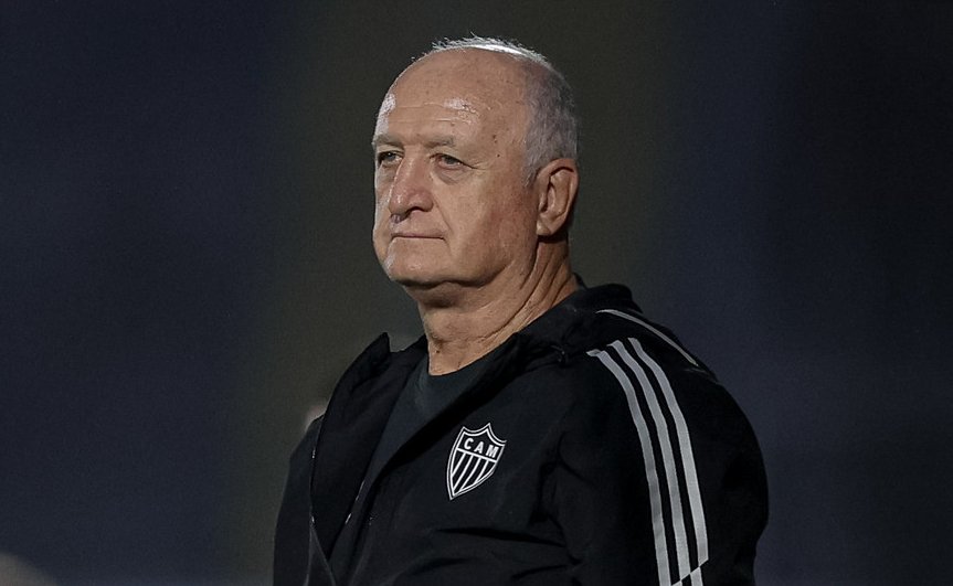Felipão, técnico do Atlético (foto: Pedro Souza/Atlético)