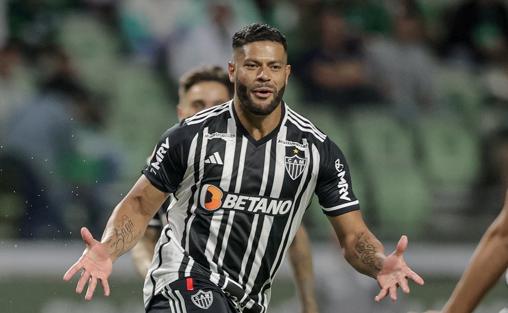 Hulk, atacante do Atlético (foto: Pedro Souza/Atlético)