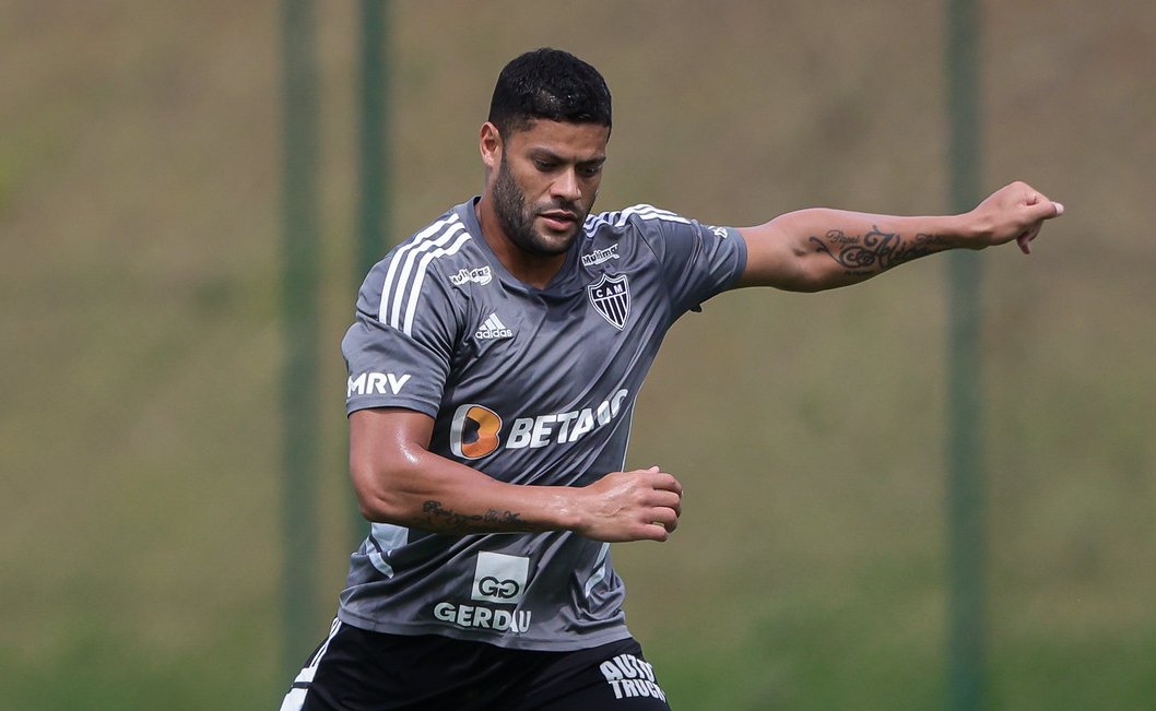 Hulk, atacante do Atlético (foto: Pedro Souza/Atlético)