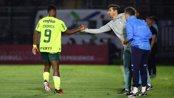 Endrick, do Palmeiras (foto: Cesar Greco/Palmeiras)