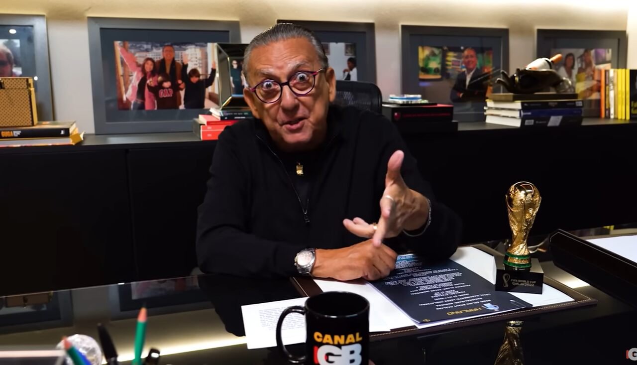 Galvão Bueno em vídeo (foto: Reprodução/Youtube/Canal do GB)