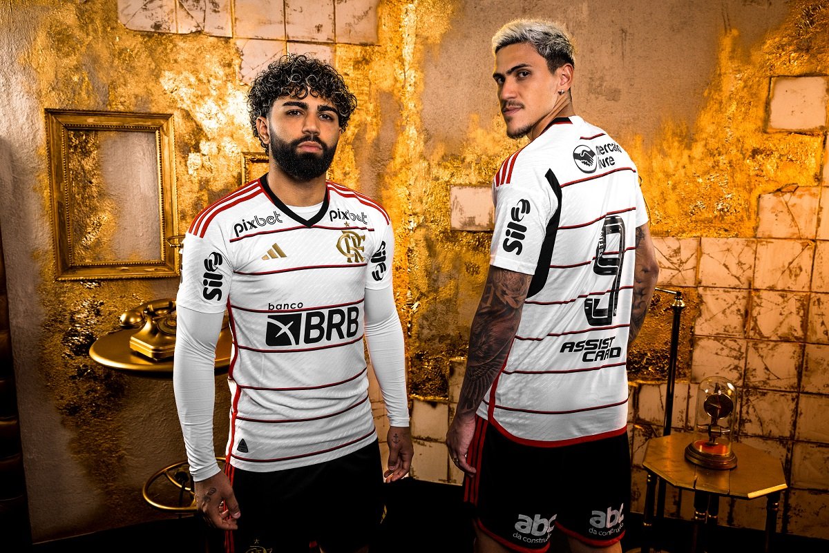 Pedro e Gabigol em foto da Adidas (foto: - Divulgação/Adidas)