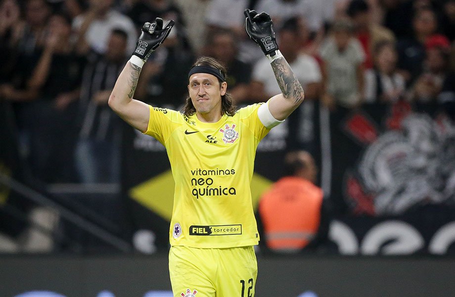 Cássio em jogo do Corinthians (foto: Rodrigo Coca/Agência Corinthians)