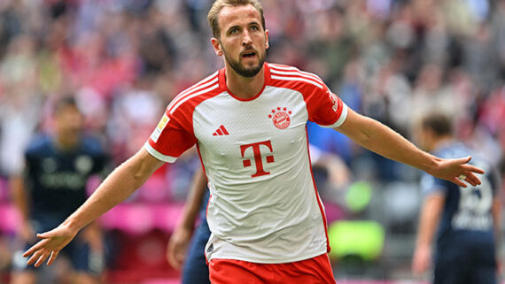 Harry Kane, atacante do Bayern de Munique (foto: Christof Stache/AFP via Getty Images)