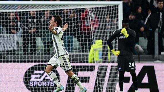 Fagioli comemora gol pela Juventus (foto: Miguel Medina/AFP via Getty Images)
