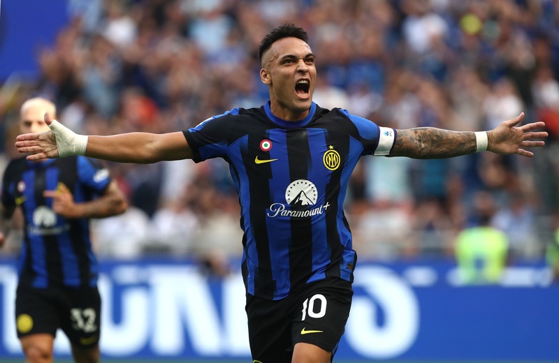 Lautaro Martínez, atacante do Inter de Milão - (foto: Marco Luzzani/Getty Images)