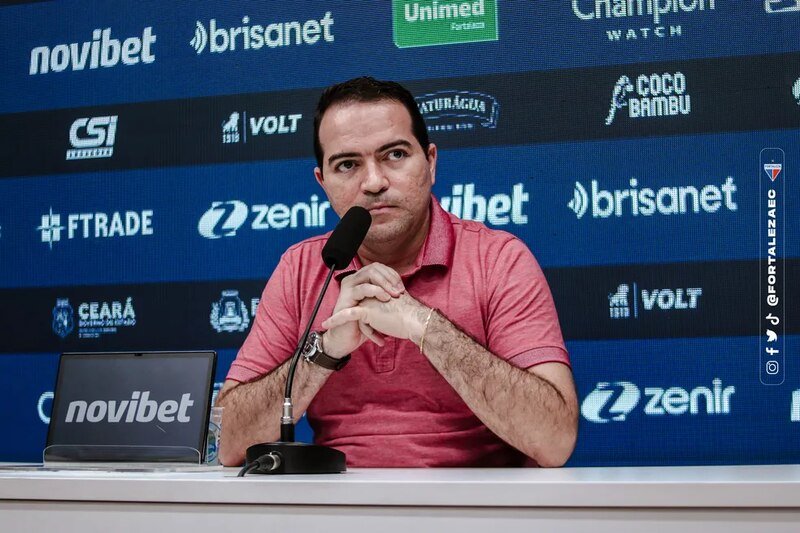 Marcelo Paz, presidente do Fortaleza (foto: Mateus Lotif /Fortaleza)