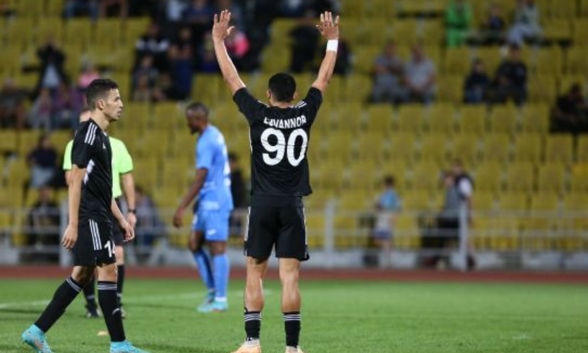 Luvannor durante jogo do Sheriff (foto: Divulgação/Sheriff)