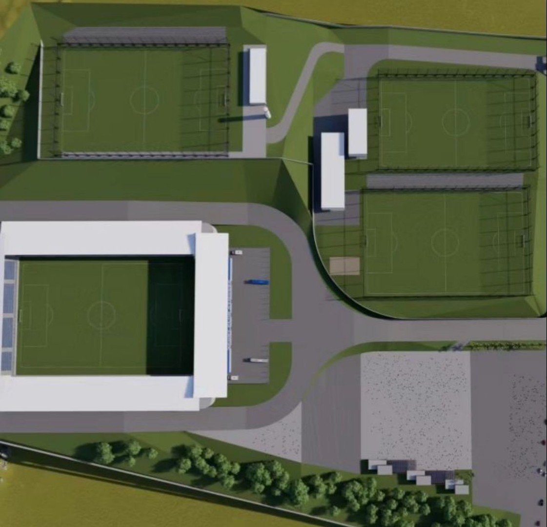 Projeto piloto do Complexo Esportivo do Aymoré (foto: Redes sociais/Reprodução)