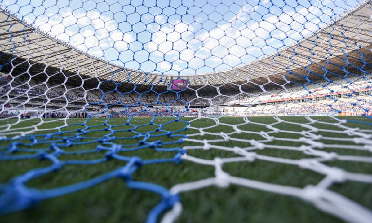 Rede do Mineirão em jogo do Cruzeiro (foto: Staff Images/Cruzeiro)