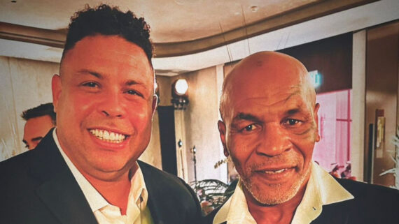 Ronaldo e Mike Tyson (foto: Reprodução/Instagram)