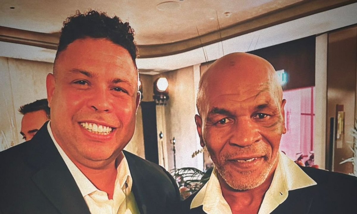 Ronaldo e Mike Tyson (foto: Reprodução/Instagram)