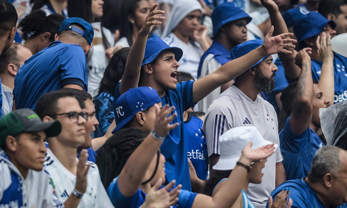 Torcida do Cruzeiro no Mineirão (foto: Staff Images/Cruzeiro)