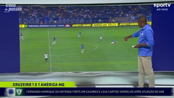 Cruzeiro e América (foto: Reprodução/SporTV)