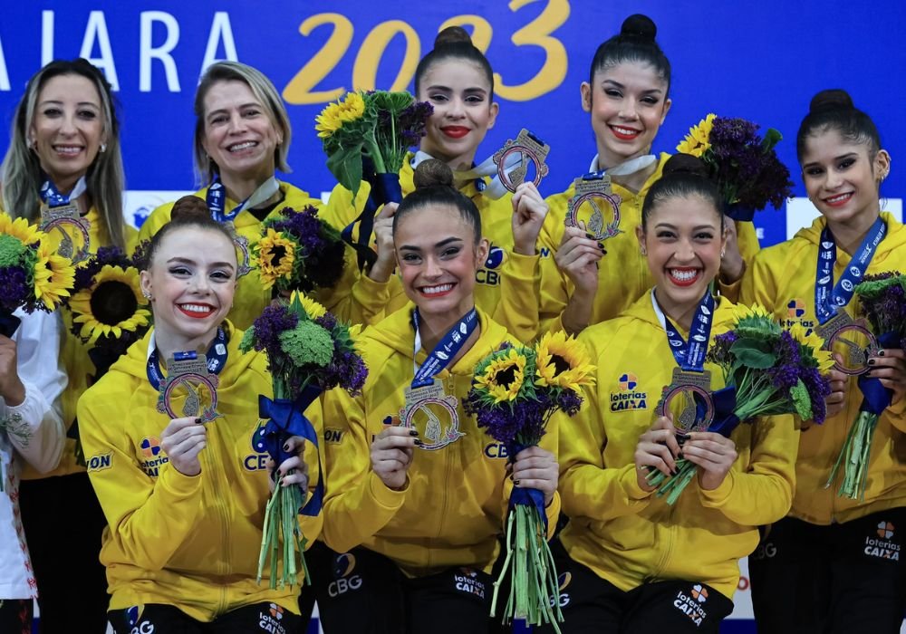 Seleção Brasileira de Ginástica Rítmica (foto: Ricardo Bufolin/CBG)