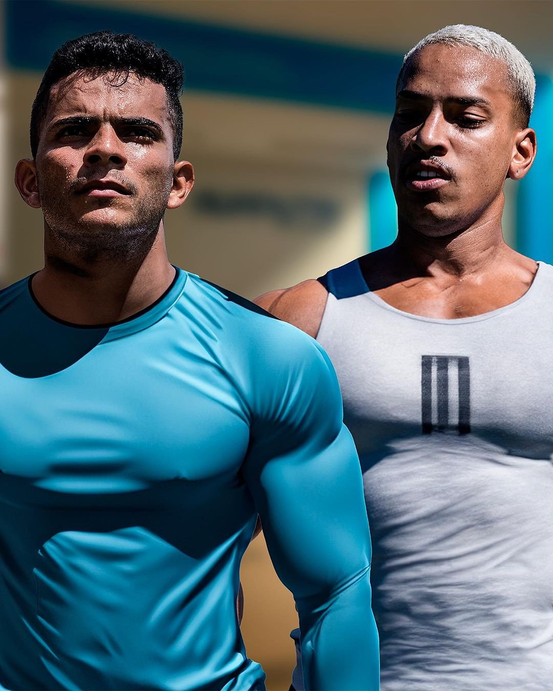 Bruno Rodrigues e Matheus Pereira fisiculturista