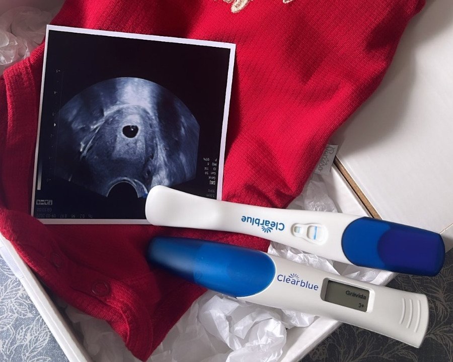 Esposa de Zé Ivaldo anuncia gravidez nas redes sociais (foto: Reprodução/Twitter)