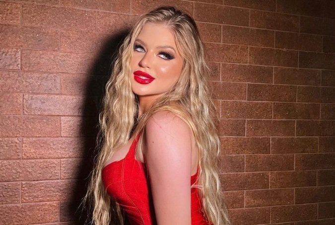 Letícia Sogiro ficou com Vini Jr (foto: Reprodução)