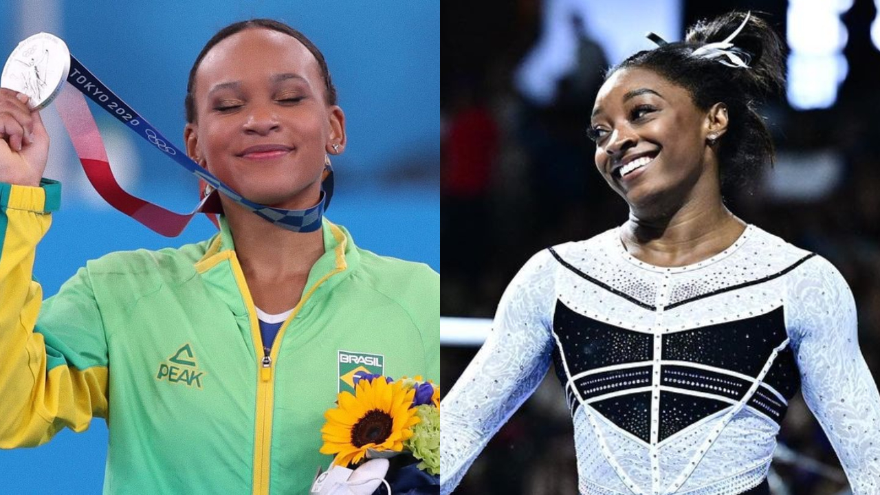 Simone Biles x Rebeca Andrade: referências na ginástica artística se  enfrentam em finais do Mundial - Estadão