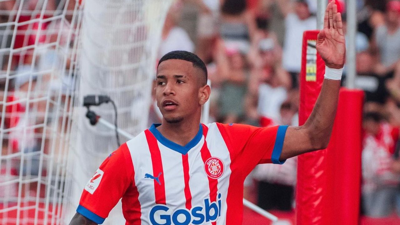 Savinho, atacante revelado pelo Atlético (foto: Divulgação/Girona FC)