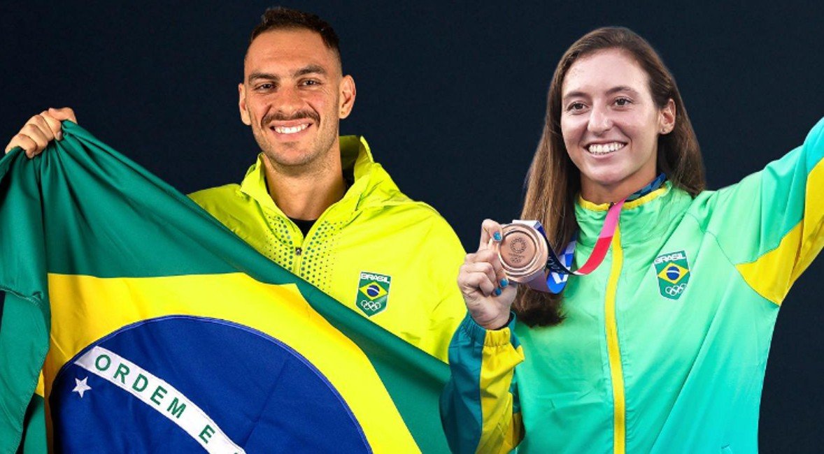 Scheffer e Stefani (foto: COB/Divulgação)