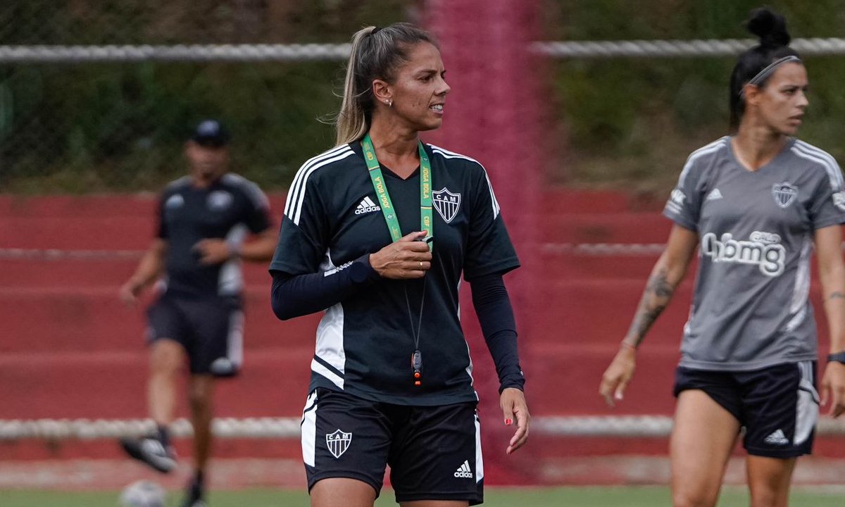 Técnica Vantressa Ferreira (foto: Fábio Pinel / Atlético)