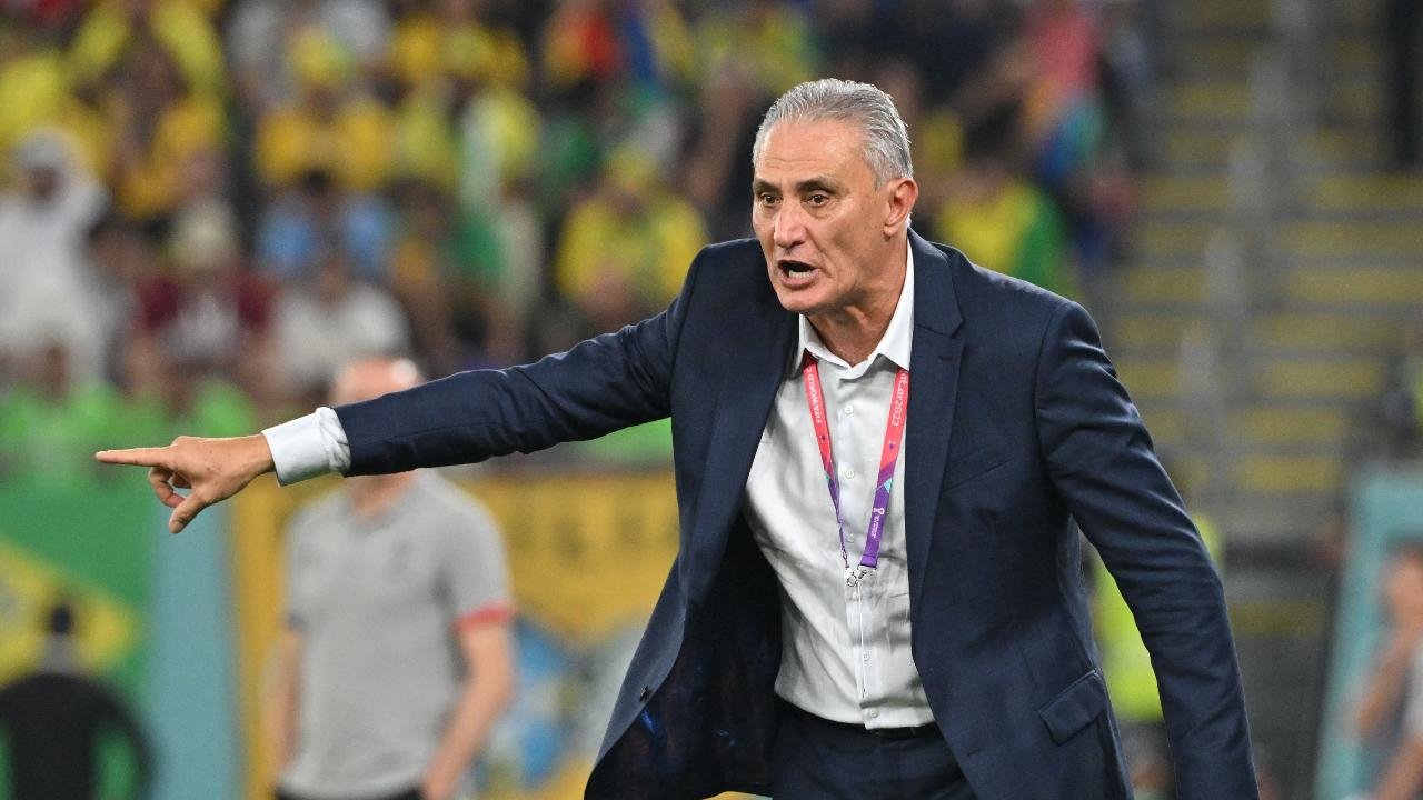 Tite, novo técnico do Flamengo (foto: NELSON ALMEIDA/AFP)
