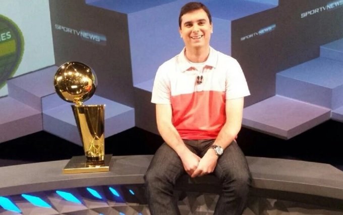 Bruno Souza, narrador (foto: Reprodução)