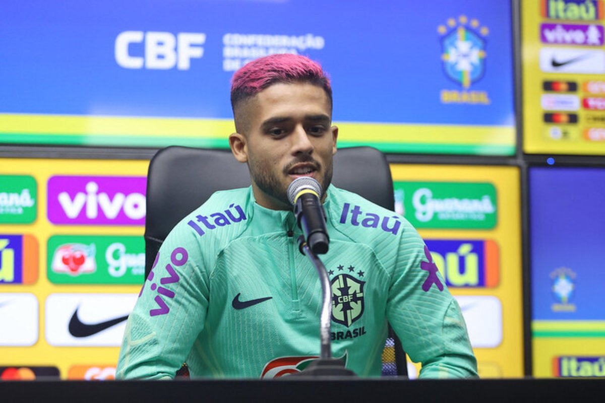 Yan Couto, lateral-direito da Seleção Brasileira (foto: CBF)