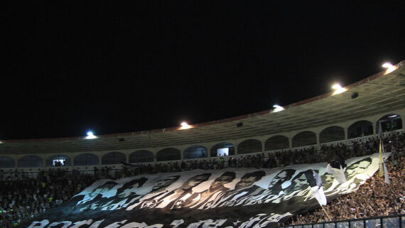 Torcida do Botafogo no estádio de São Januário (foto: Vítor Silva/Botafogo)