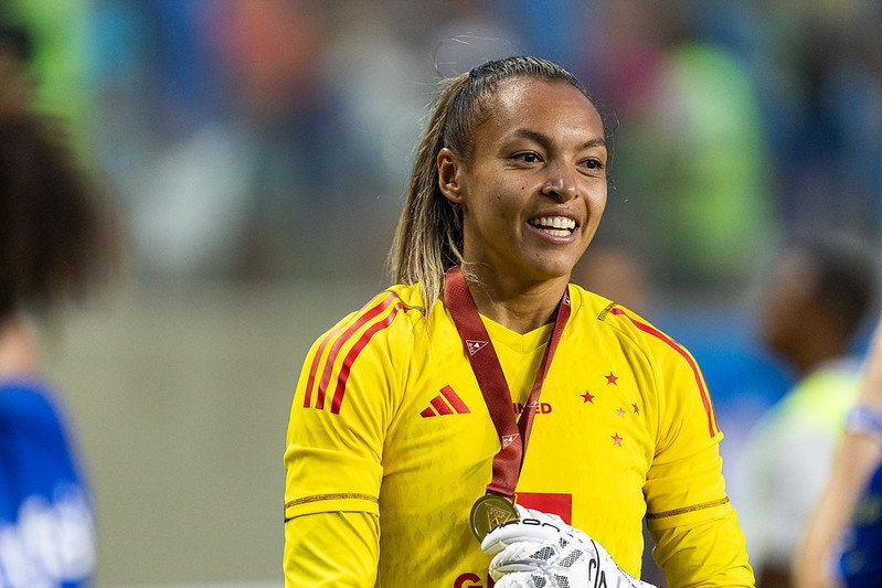 Taty Amaro, goleira do Cruzeiro (foto: Staff Images Woman/Cruzeiro)