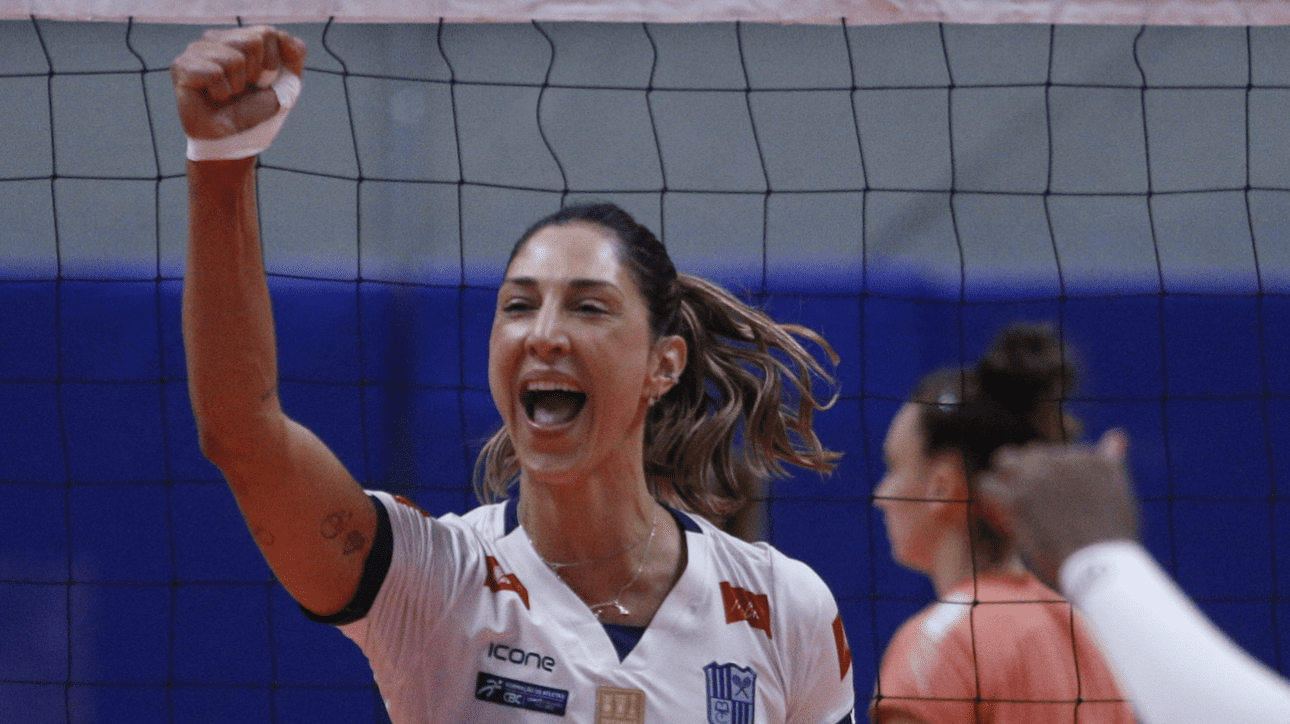 Carol Gattaz, central do Minas (foto: Orlando Bento)